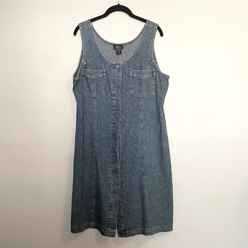 Vintage 90s - Denim Dress